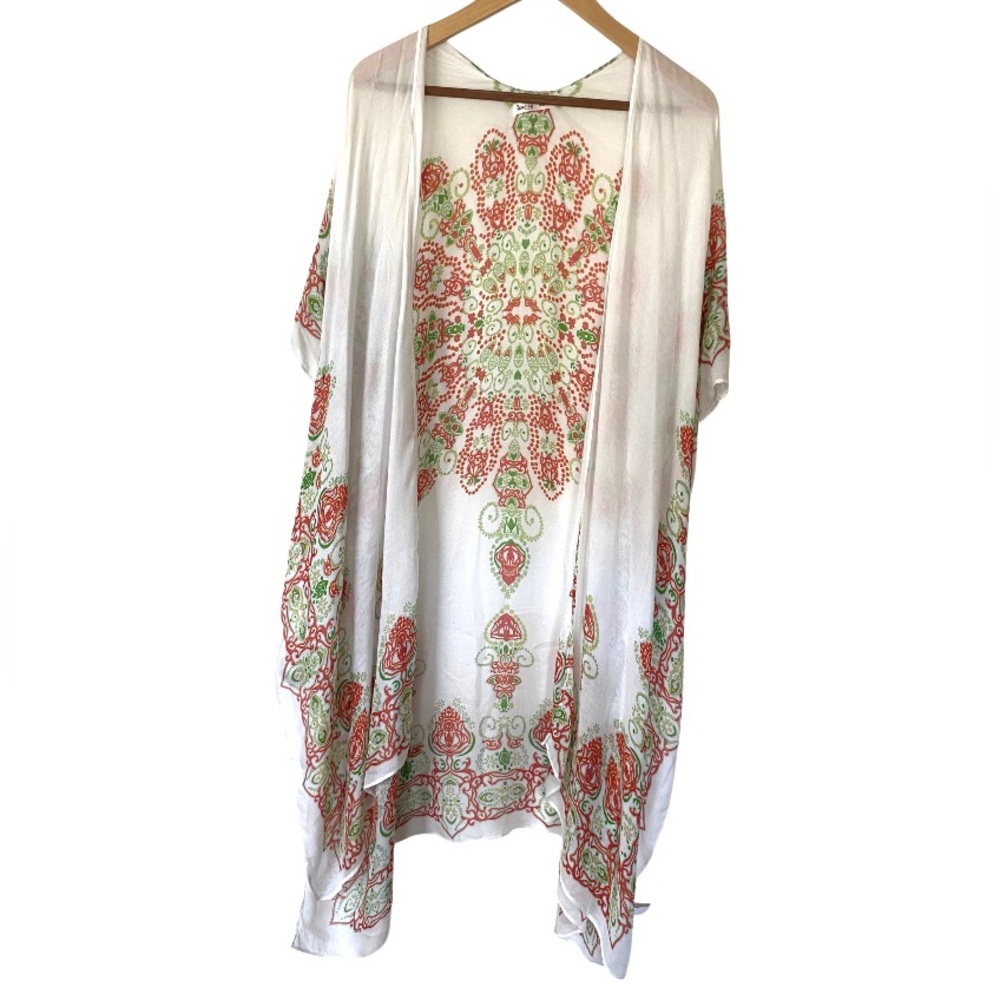 BEAUTIFUL NOMAD 100% Viscose Bohemian Kimono One Size